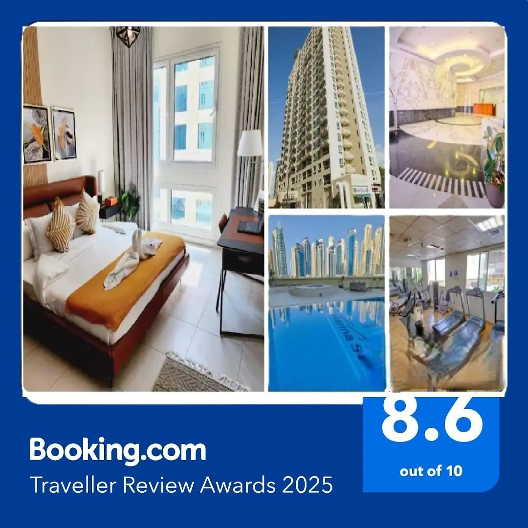 Lovely 1-Bedroom Apartment In The Heart Of Dubai Marina